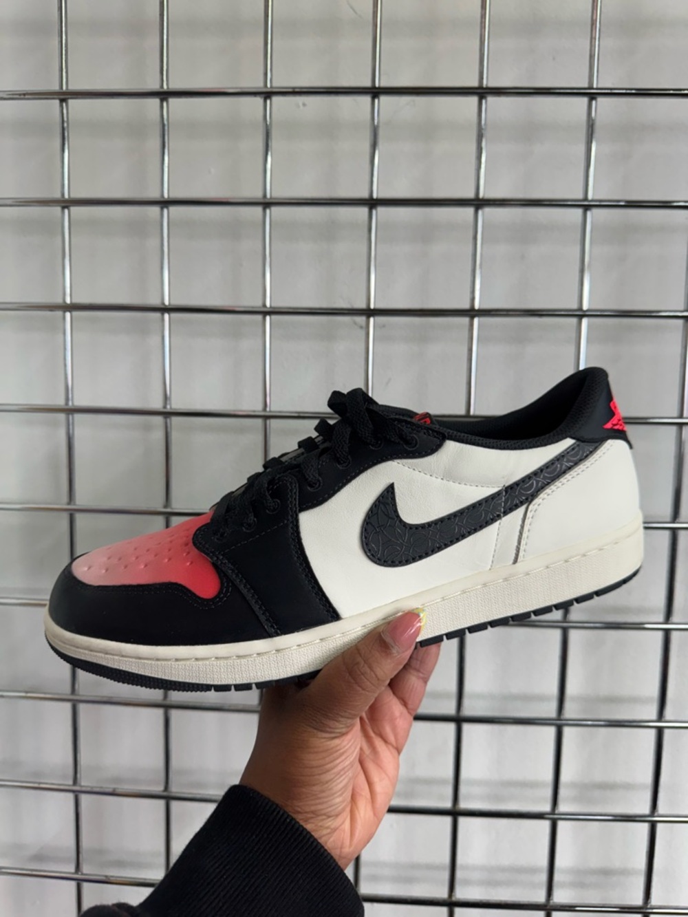 Nike Air Jordan 1 Retro High OG PSG Paris Saint-Germain Mens Size‎ 13 Black